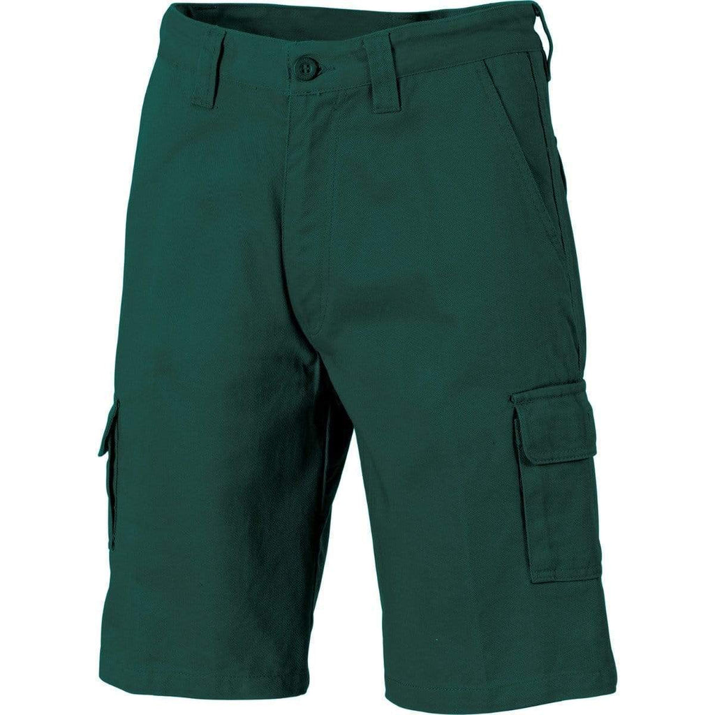 Cotton Drill Cargo Work Shorts with Tool Pocket - product view