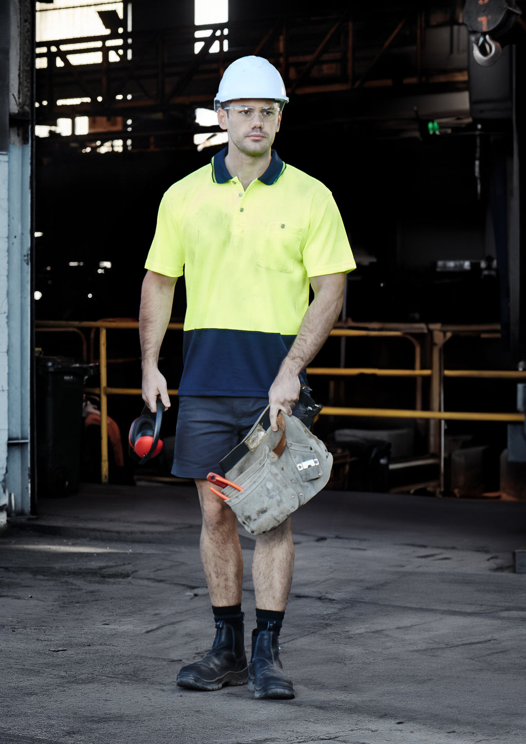 Polo in navy, product view