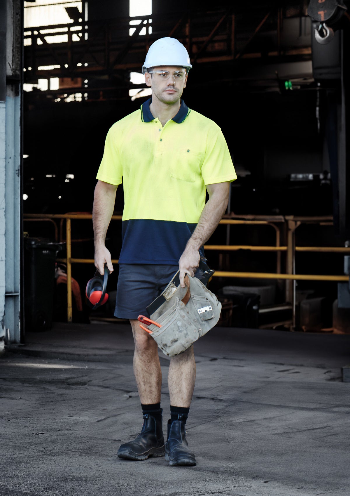 Polo in navy, product view